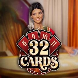 Live Casino logo of 32 Cards from Ezugi at LeoVegas Casino