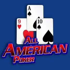 Try All American Poker slot by RTG (Reel Time Gaming) on leovegascasino.at – logo image