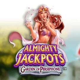 Almighty Jackpots: Garden of Persephone game by Novomatic – logo hosted on LeoVegas Casino