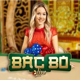 Bac Bo online game logo by Evolution on leovegascasino.at