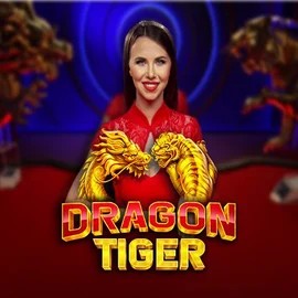 Official Live Casino logo: Dragon Tiger (Live) by Pragmatic Play at LeoVegas Casino