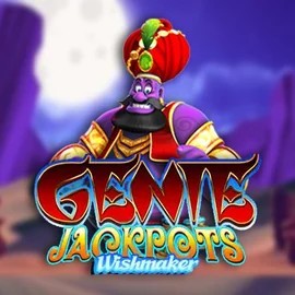 Jackpots logo of Genie Jackpots Wishmaker from Blueprint Gaming at LeoVegas Casino