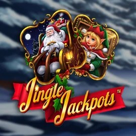 Jingle Jackpots slot icon by Dragon Gaming, available at LeoVegas Casino