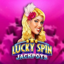 Lucky Spin Jackpots logo by Novomatic LeoVegas Casino