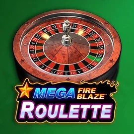 Official Table Games logo: Mega Fire Blaze Roulette by Playtech at LeoVegas Casino