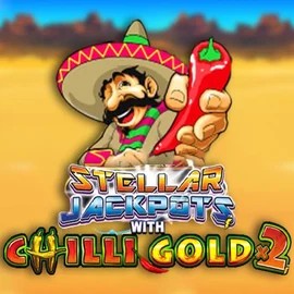 Stellar Jackpots with Chilli Gold x2 slot logo by Lightning Box Game at LeoVegas Casino