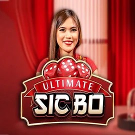 Ultimate Sic Bo slot logo by Ezugi at LeoVegas Casino